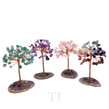 将图片加载到图库查看器,Wire Wrapped Gemstone Tree with Agate base