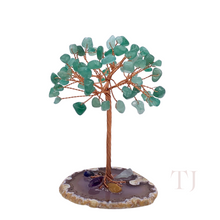 将图片加载到图库查看器,Wire Wrapped Gemstone Tree with Agate base