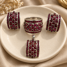 Load image into Gallery viewer, Ruby Big Square Style Set