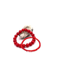 Load image into Gallery viewer, Red Coral Bracelet