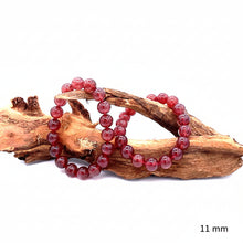 Load image into Gallery viewer, Strawberry Quartz 5A Bracelet