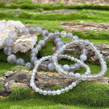 Загрузить изображение в средство просмотра галереи, Gray Agate Bracelet