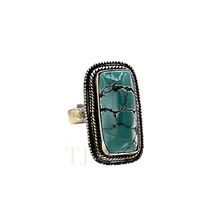 Load image into Gallery viewer, Turquoise Ring in sterling silver