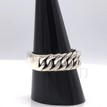 Load image into Gallery viewer, Braided style sterling silver ring