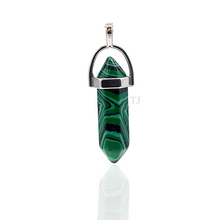将图片加载到图库查看器,Malachite point pendant