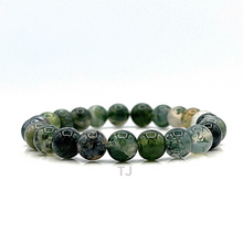Load image into Gallery viewer, Moss Agate bracelet