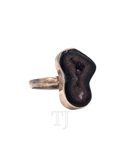 Cargar imagen en el visor de la galería, Druzy Ring in sterling silver