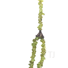 Load image into Gallery viewer, Peridot double layered necklace