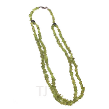 Load image into Gallery viewer, Peridot double layered necklace