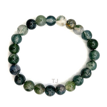 Load image into Gallery viewer, Moss Agate bracelet