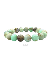 将图片加载到图库查看器,Chrysoprase beads Bracelet