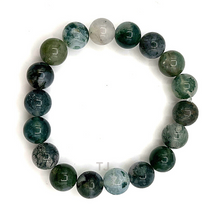 Load image into Gallery viewer, Moss Agate bracelet