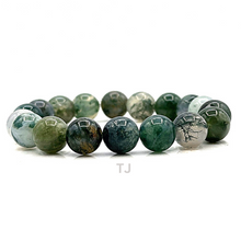 Load image into Gallery viewer, Moss Agate bracelet