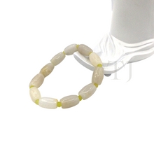 Cargar imagen en el visor de la galería, White Tube Jade Bracelet
