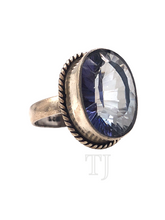 Load image into Gallery viewer, Mystic Topaz Ring in Sterling Silver