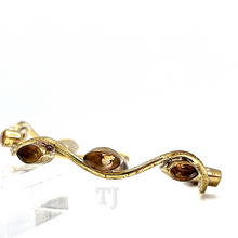 Load image into Gallery viewer, Citrine Wavy bracelet in sterling silver