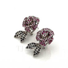 Cargar imagen en el visor de la galería, Rosie earrings in sterling silver