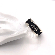 Загрузить изображение в средство просмотра галереи, Anchor designed sterling silver ring made in Italy