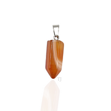 Load image into Gallery viewer, Carnelian Obelisk Pendant