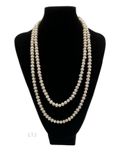 将图片加载到图库查看器,Round Pearl Long Necklace