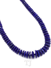 Load image into Gallery viewer, Lapis Lazuli A quality necklace with 14k gold