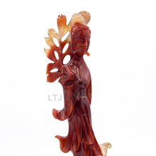 Загрузить изображение в средство просмотра галереи, Ming Dynasty carnelian sculpture