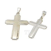 Cargar imagen en el visor de la galería, Cross silver pendant