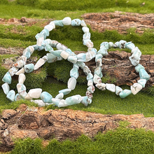 Load image into Gallery viewer, Larimar Nugget bracelet