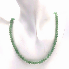 Load image into Gallery viewer, Aventurine 8mm beads necklace