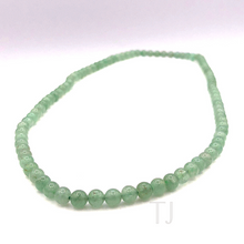 Load image into Gallery viewer, Aventurine bead necklace, 8mm bead size