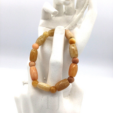 Cargar imagen en el visor de la galería, Natural Yellow Jade Bracelet