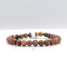 Загрузить изображение в средство просмотра галереи, Leopard Skin Jasper Bracelet