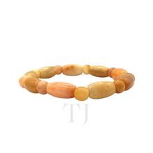 Cargar imagen en el visor de la galería, Natural Yellow Jade Bracelet