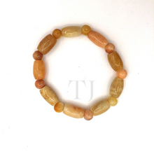 Cargar imagen en el visor de la galería, Natural Yellow Jade Bracelet