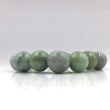 Load image into Gallery viewer, Burmese Jade bead bracelet, 12 mm bead size