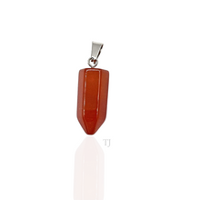 Load image into Gallery viewer, Carnelian Obelisk Pendant