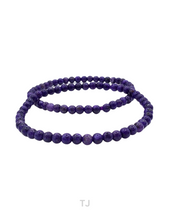 Cargar imagen en el visor de la galería, Charoite bead bracelet