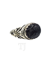 Load image into Gallery viewer, Tourmalated quartz ring in sterling silver