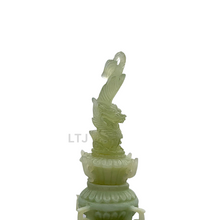 将图片加载到图库查看器,Hetian Jade Incense burner (Ming Dynasty)