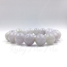 Load image into Gallery viewer, Burmese Jade bead bracelet, 10 mm bead size