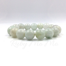 Load image into Gallery viewer, Burmese Jade bead bracelet, 10 mm bead size