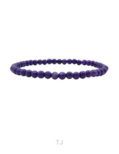 Cargar imagen en el visor de la galería, Charoite bead bracelet
