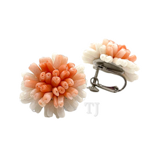 Load image into Gallery viewer, Italy Coral Angel Skin earrings