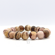 Cargar imagen en el visor de la galería, Zebra Jasper Bracelet