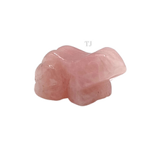 Загрузить изображение в средство просмотра галереи, Rose Quartz frog figurine