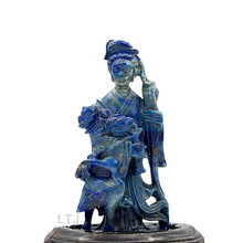 将图片加载到图库查看器,Lapis Lazuli Carving