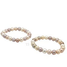 Load image into Gallery viewer, Mixed Pearl Stretchy bracelet & Black Pearl Stretchy Bracelet