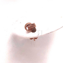 Load image into Gallery viewer, Diamonique sterling silver earrings