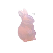 Load image into Gallery viewer, Opalite rabbit figurine