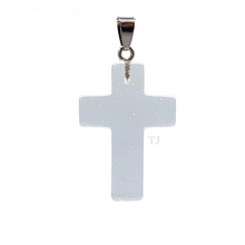 将图片加载到图库查看器,Opalite Cross Pendant